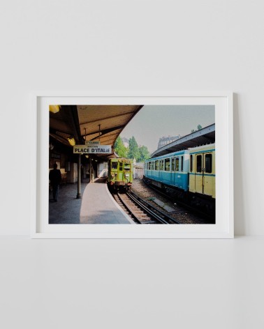 Photographie d'une rame SPRAGUE et rame MF67 à la station quai de la Rapée