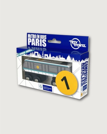 Miniature Métro Ligne 1 x Tiny Trainz