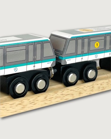 Miniature Métro Ligne 1 x Tiny Trainz