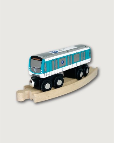 Miniature Métro Ligne 2 x Tiny Trainz