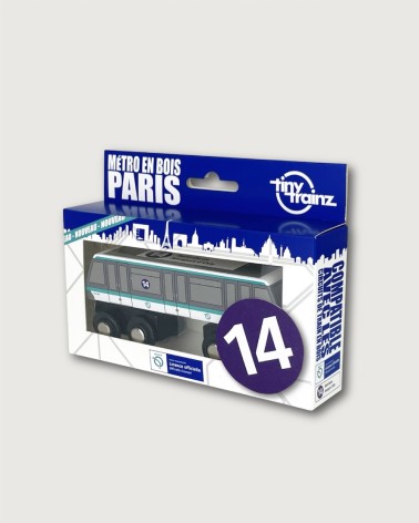 Miniature Métro Ligne 14 x Tiny Trainz