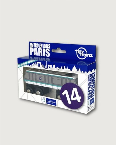 Miniature Métro Ligne 14 x Tiny Trainz