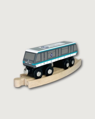 Miniature Métro Ligne 14 x Tiny Trainz