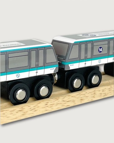 Miniature Métro Ligne 14 x Tiny Trainz
