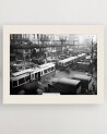 Photo tramways circulant RATP - quartier des Halles