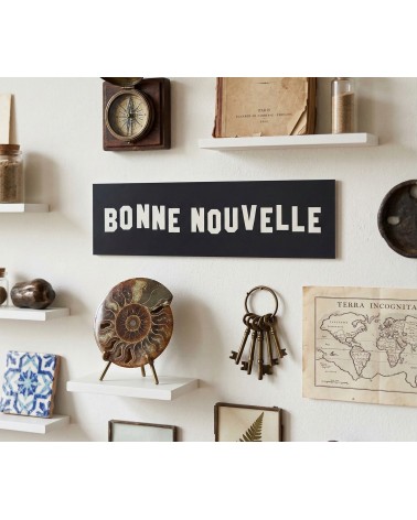 Plaque Métro Bonne Nouvelle - Petit format