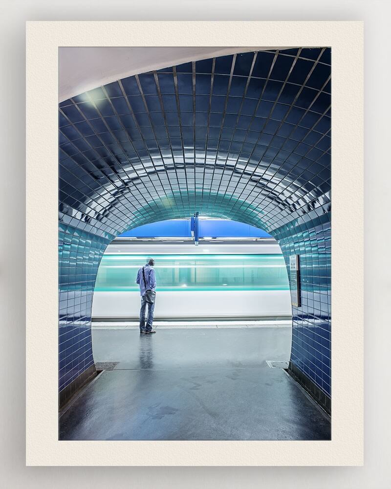 Photo couloir de métro RATP - Daumesnil