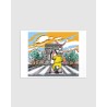 copy of Carte postale Serge le Lapin vintage - Tour Eiffel