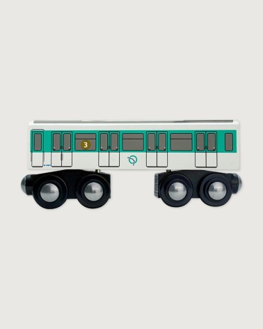 Miniature Métro Ligne 3 x Tiny Trainz