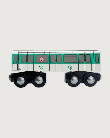 Miniature Métro Ligne 7 x Tiny Trainz