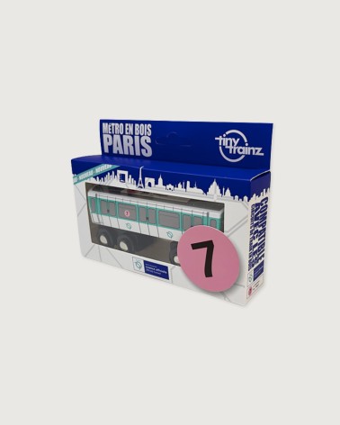 Miniature Métro Ligne 7 x Tiny Trainz