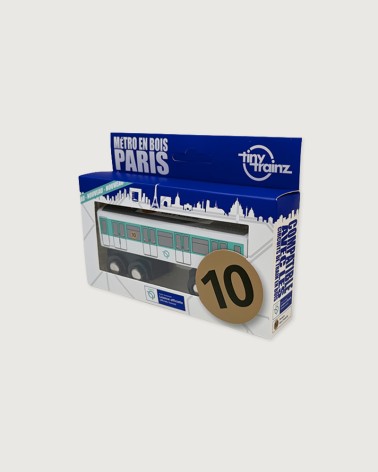 Miniature Métro Ligne 10 x Tiny Trainz