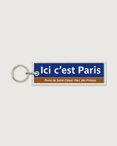 Porte-clé Ici c'est Paris