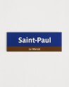 Magnet Saint-Paul RATP origine France