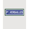 Porte de Versailles metro fridge magnet, blue, white and green - RATP la ligne
