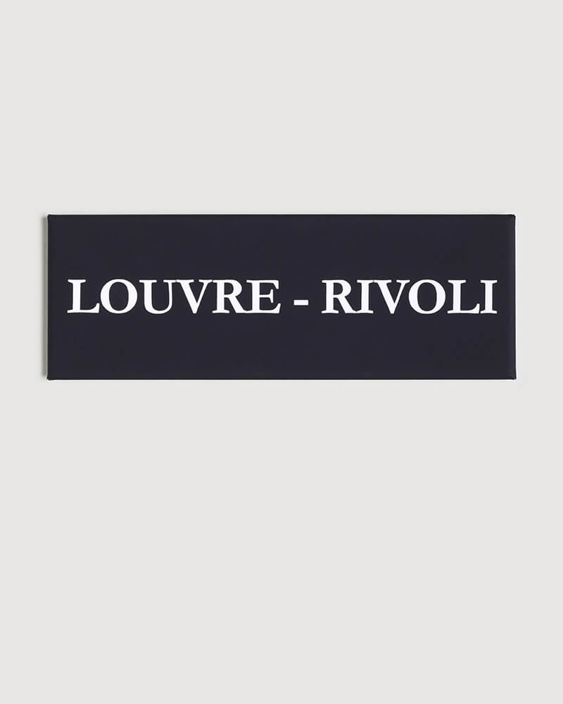 Magnet Louvre - Rivoli RATP origine France
