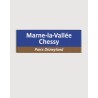 RER fridge magnet Marne-la-Vallée-Chessy - Disneyland parks - RATP la ligne