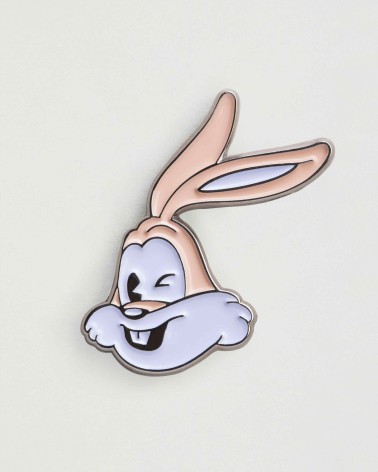 Metro bunny pins - White and pink - RATP la ligne