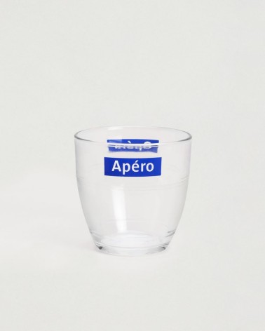Verres Apéro Opéra RATP la ligne x Duralex - vue Apéro