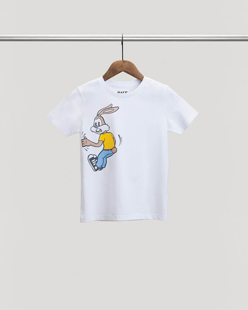 T-shirt Serge le lapin enfant RATP coton bio