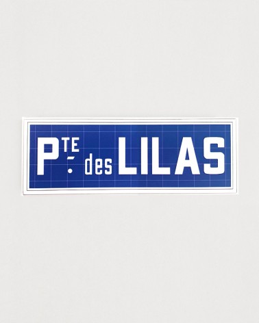 Magnet Porte des Lilas RATP origine France