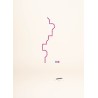 Skyline of line 4 | Steel wall decoration | The Line
