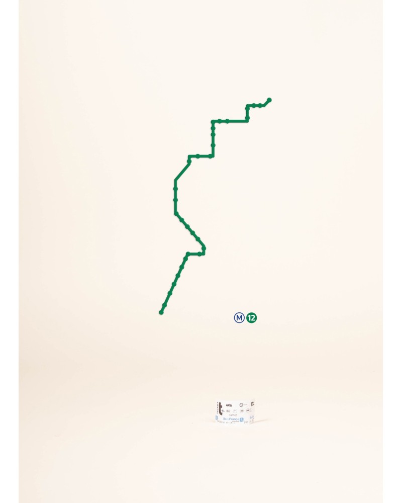Skyline of line 12 | Steel wall decoration | The Line