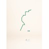 Skyline of line 12 | Steel wall decoration | The Line