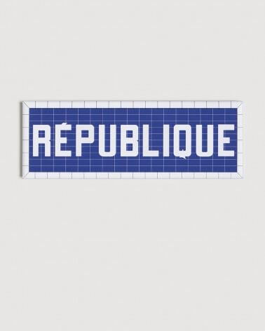 Magnet République RATP origine France