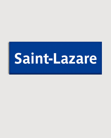 Magnet métro Saint-Lazare