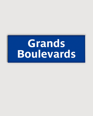 Magnet métro Grands Boulevards