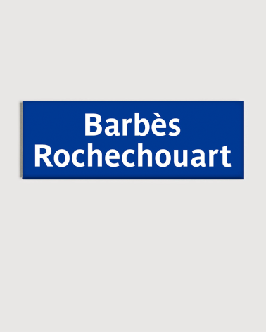 Magnet métro Barbès Rochechouart
