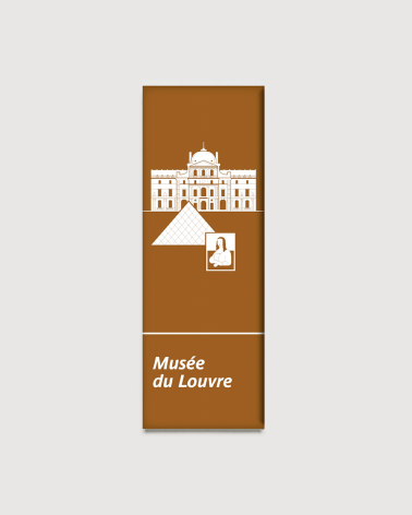 Magnet site touristique Musée du Louvre
