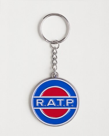 Porte-clé logo RATP 1960 zamak