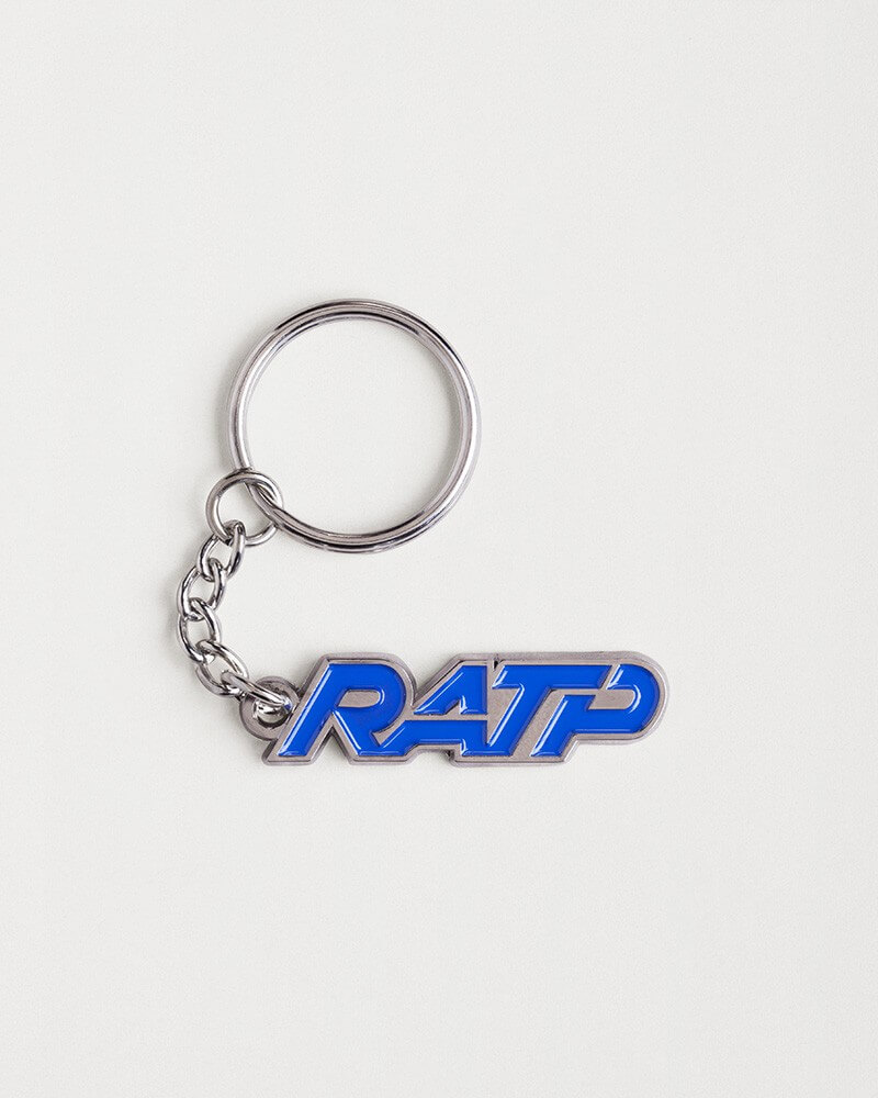 Porte-clé logo RATP 1976 zamak