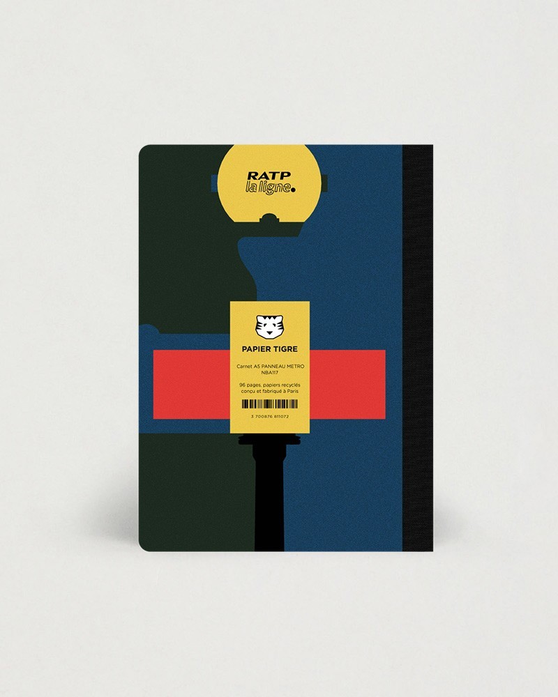 Carnet A5 Mat Derveaux x Papier Tigre