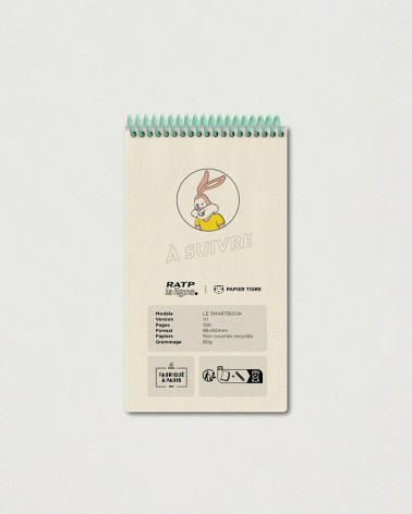 Smartbook A6 Hotel de Ville x Papier Tigre
