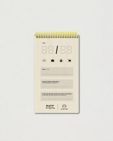 Smartbook A6 Mat Dervaux x Papier Tigre
