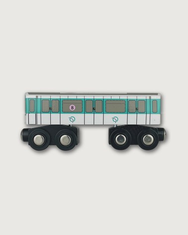 Miniature Métro Ligne 8 x Tiny Trains